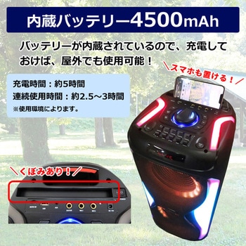 LEDパーティースピーカー CICONIA