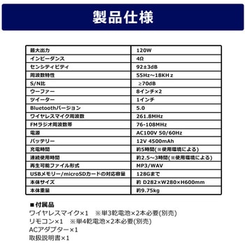 LEDパーティースピーカー CICONIA
