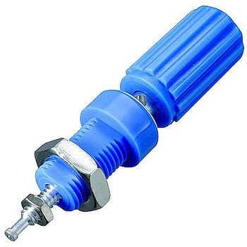 バインディング ポスト 15A #4-40 スタッド ブルー ユニペックス(UNI-PEX)