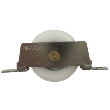 真円防音戸車(ベアリング入)丸33mm NV33B-Rc ACE(エース)