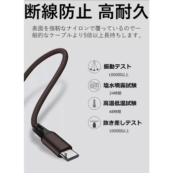 スマートフォン用USBケーブルType-C(2.0) 3in1 MicroUSB Type-B+USB Type-C+Lightning(1メートル) bitstrong