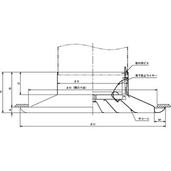 シーリングディフューザー 丸形(アルミ製) C2(SEDなし) フカガワ