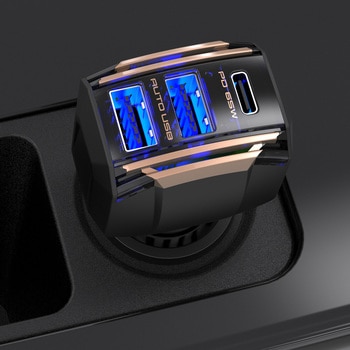 DC-65W USB 3ポート PD65W 自動判定 カシムラ