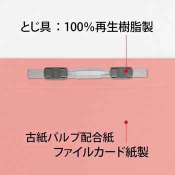 フラットファイル A4二つ折り ノンステッチ A5S プラス(文具)