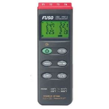 FUSO-304 4chデジタル温度計 1個 FUSO 【通販モノタロウ】
