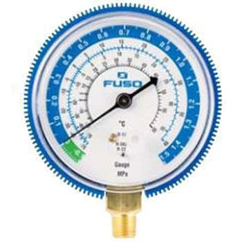 R22，R12，R502 68Φ低圧ゲージ A-Gas Japan(旧:FUSO)