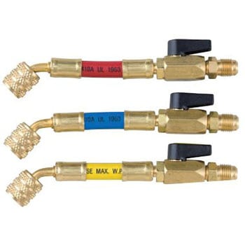 バルブ付ホースアダプタR410A/R32用 - A-Gas Japan(旧:FUSO)