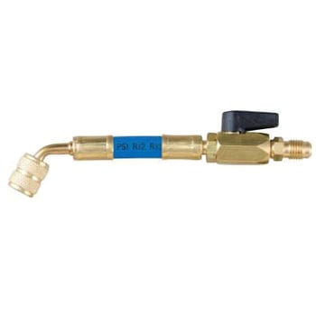 バルブ付ホースアダプタR407C，R404A，R507A，R134a用 A-Gas Japan(FUSO)