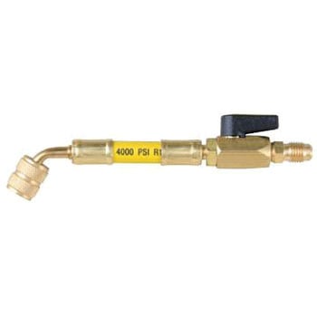バルブ付ホースアダプタR407C，R404A，R507A，R134a用 A-Gas Japan(FUSO)
