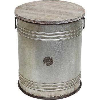 ガルバナイズドラム 村田屋産業 収納無しスツール・オットマン 【通販モノタロウ】