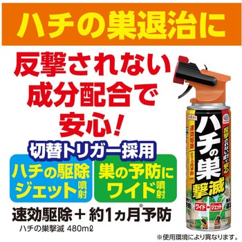 アースガーデン ハチの巣撃滅 アース製薬