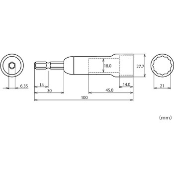 電ドルソケット ストロック36 スタンダードソケット(高耐久タイプ) ロブスター(ロブテックス)