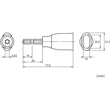 電ドルソケット ストロック18 フォームタイ用ソケット ロブスター(ロブテックス)