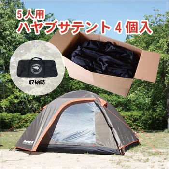 TM-501 ハヤブサテント 5人用 1箱(4個) Bears Rock 【通販モノタロウ】