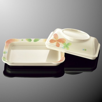 コモン色葉 角皿 マルケイ(国際化工)