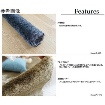 防炎 アレルブロックラグ ネオグラス スミノエ