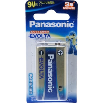 エボルタ 乾電池9V形 パナソニック(Panasonic)