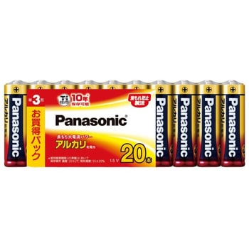 アルカリ電池単3 パナソニック Panasonic アルカリ乾電池 単3形 通販モノタロウ Lr6xjsw