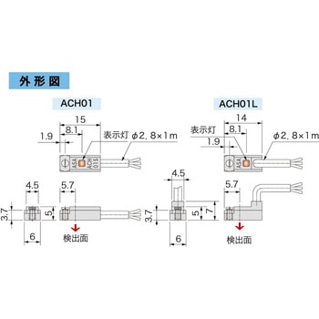エアシリンダ用センサ アサ電子工業