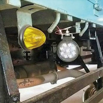 81JGW050 LEDワークライト(作業灯) 丸型 (IP67/IP69K防水) 1個 信和