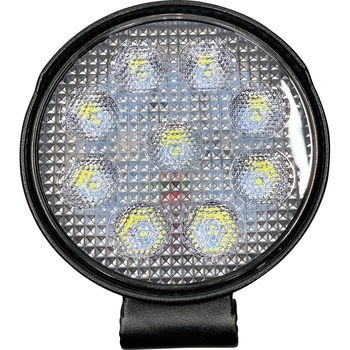 LEDワークライト(作業灯) 丸型 スイッチ付  (IP67/IP69K防水) 信和自動車工業