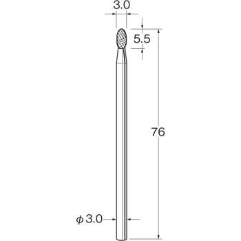 ロングシャンク超硬カッター - リューター(日本精密機械工作)