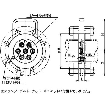 定流量弁(過流量制限・給水用)FD-10N型 ベン