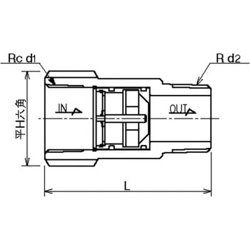定流量弁(戸別給水・給湯用) FD-6N型 ベン