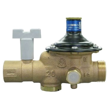 戸別給水用減圧弁(止水栓付)(水・温水用)RD-45SUN型 ベン