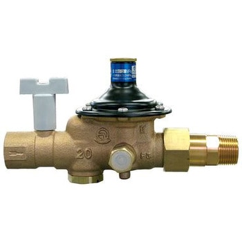 戸別給水用減圧弁(止水栓付)(水・温水用)RD-45SUN型 ベン
