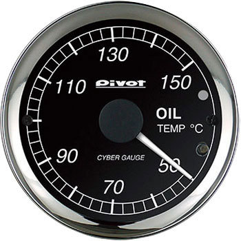 CSO CYBER GAUGE 油温計 センサータイプ Φ60 1個 Pivot 【通販モノタロウ】