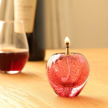 F-49700 津軽びいどろ オイルランプ 1個 アデリア(石塚硝子) 【通販