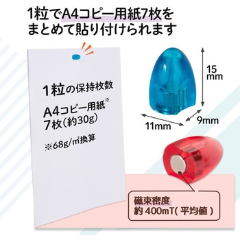 マグネット 強力ミニマグネット 粒タイプ プラス(文具)