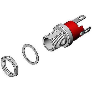 DC 電源 ジャック 5A 30VDC 2.1MM ソルダー SWITCHCRAFT