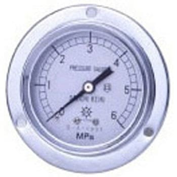 HNT汎用圧力計 前フランジ D型 Φ60 G1/4 DU1/4-60シリーズ 第一計器