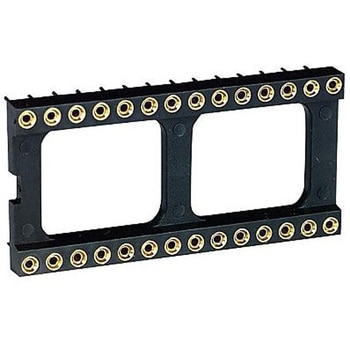 DIP ソケット 28POS 2.54MM TH PRECI-DIP