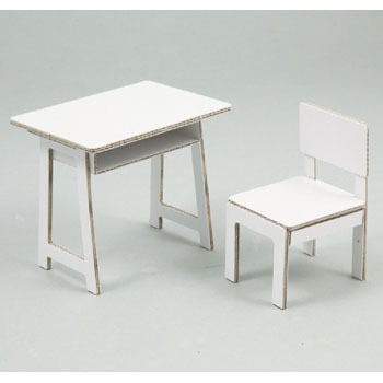 13430 机と椅子ジオラマベース 硬質紙製 1個 アーテック(学校教材・教育玩具) 【通販モノタロウ】