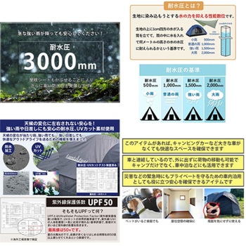 リアゲートハッチバックテント 車中泊テント カバー付 防水 独立使用可 災害対策 LandField