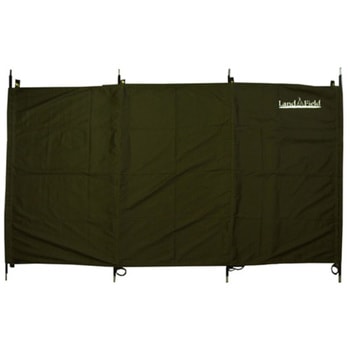 ウインドスクリーン 風よけ 大型220cm 折り畳める ペグ付 難燃素材 目隠し LandField