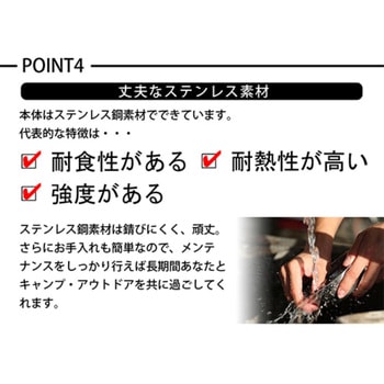 2wayBBQたき火台 ステンレス製 折り畳める コンパクト ソロキャンプ LandField