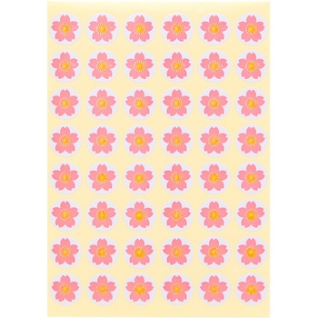 パリオシール 花マークシール オキナ