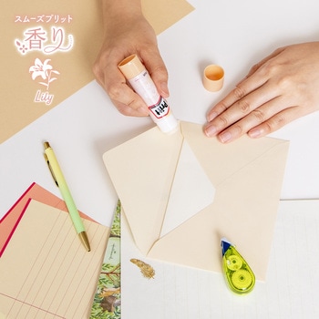 スティックのり 香りプリット Pritt セリース PLUS(プラス)[文具]