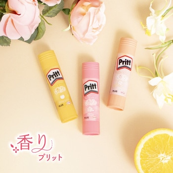 スティックのり 香りプリット Pritt セリース PLUS(プラス)[文具]