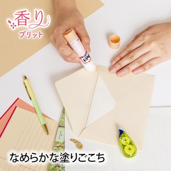 スティックのり 香りプリット Pritt セリース PLUS(プラス)[文具]