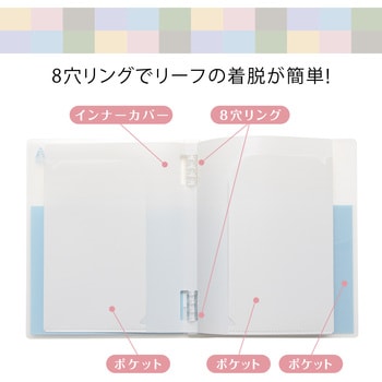 パペルールアヴァンス A5 スリムバインダー 日本ノート