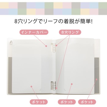 パペルールアヴァンス A5 スリムバインダー 日本ノート