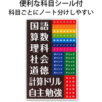 スクールキッズ A4ワイド 5mm方眼ノート 日本ノート