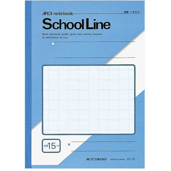 スクールライン 15mm方眼罫ノート 日本ノート