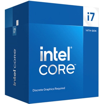 インテル Core i7 プロセッサー 14700F (33M キャッシュ、最大 5.40 GHz)、BX8071514700F Intel(インテル)