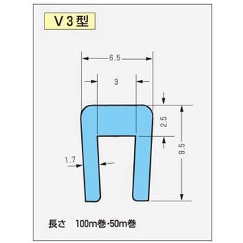 V3型レール - 作新工業